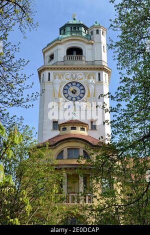 Muellersches Volksbad, Rosenheimer Strasse, Monaco di Baviera, Deutschland Foto Stock