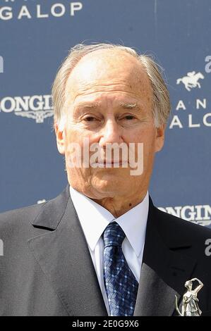 Karim Aga Khan IV partecipa al Prix de Diane 2012 corse di cavalli presso l'ippodromo di Chantilly, nei pressi di Parigi, il 17 giugno 2012. Foto di Nicolas Briquet/ABACAPRESS.COM Foto Stock