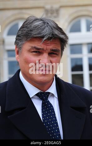 David Douillet, neoeletto deputato francese dell'UMP, si presenta all'assemblea nazionale francese a Parigi, in Francia, il 18 giugno 2012. Foto di Mousse/ABACAPRESS.COM Foto Stock