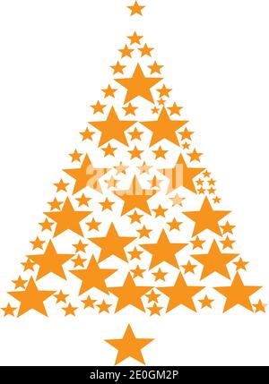 Albero di Natale Vector Illustrazione. Illustrazione Vettoriale