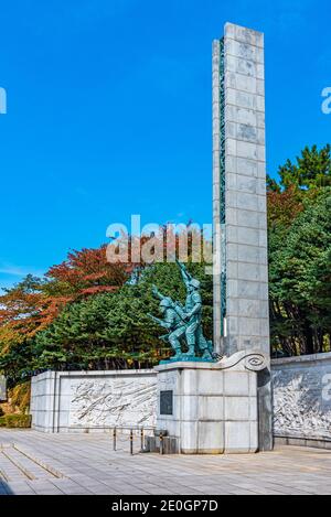 Incheon Landing Operation Memorial Hall in Repubblica di Corea Foto Stock