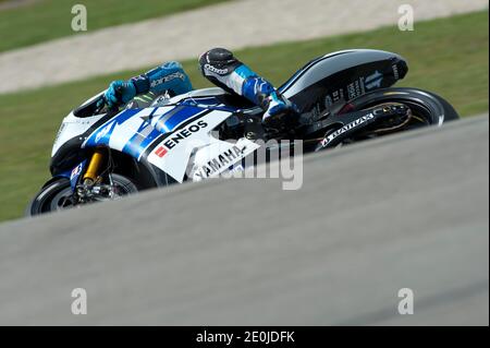 Il pilota statunitense della MotoGP ben Spies di Yamaha durante il Gran Premio di MotoGP Olanda, che si terrà ad Assen, Paesi Bassi, il 28 giugno 2012. Foto di Malkon/ABACAPRESS.COM Foto Stock