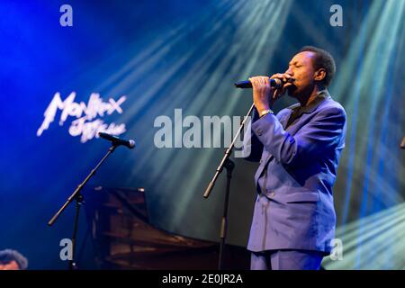 Chicago Blues - Living History si esibisce al Montreux Jazz Festival, Svizzera, l'8 luglio 2012. Foto di Loona/ABACAPRESS.COM Foto Stock