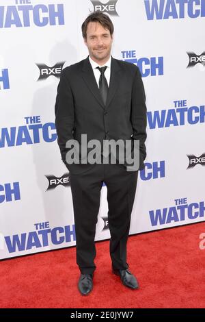 Will Forte partecipa alla prima "The Watch" tenutasi presso il Grauman's Chinese Theatre di Hollywood, Los Angeles, CA, USA il 23 luglio 2012. Foto di Tony DiMaio/ABACAPRESS.COM Foto Stock