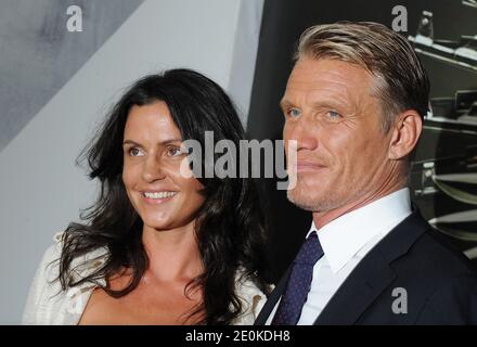 Dolph Lundgren arriva alla prima di Lionsgate Films The Expendables 2 a Los Angeles, CA, USA, il 15 agosto 2012. Foto di Lionel Hahn/ABACAPRESS.COM Foto Stock