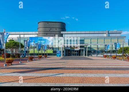 SUWON, COREA, 24 OTTOBRE 2019: Museo Hwaseong a Suwon, Repubblica di Corea Foto Stock