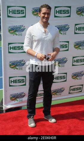 Matthew Morrison partecipa al Arthur Ashe Kids Day all'USTA Billie Jean King National Tennis Center il 25 agosto 2012 a New York City, NY, USA. Foto di Brad Barket/ABACAPRESS.COM Foto Stock