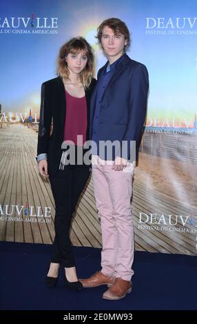 Zoe Kazan e Paul Dano partecipano alla fotocellula per 'Ruby Sparks' durante il 'Deauville American Film Festival' a Deauville, Francia, il 2,2012 settembre. Foto di Denis Guignebourg/ABACAPRESS.COM Foto Stock