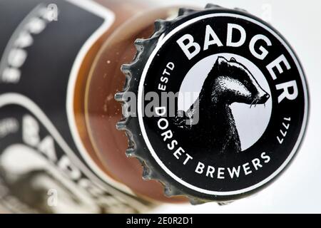 Badger Hopping Ale Foto Stock