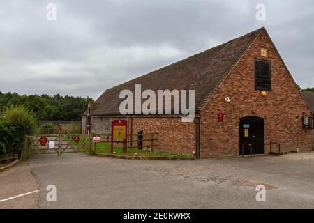 Il Bosworth Battlefield Heritage Center, Ambion Ln, Sutton Cheney, Leicestershire, Regno Unito. Foto Stock