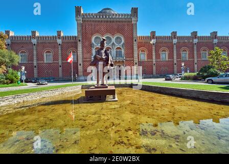 Costruire l'Arsenale - il Museo di storia militare. Vienna, Austria Foto Stock