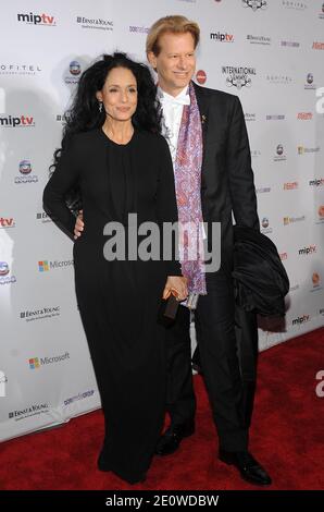 Sonia Braga e Marcello Coltro hanno partecipato al 40° Premio Internazionale Emmy al New York Hilton Hotel di New York City, NY, USA il 19 novembre 2012. Foto di Brad Barket/ABACAPRESS.COM Foto Stock