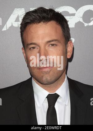 Ben Affleck arriva alla Los Angeles Premiere di Argo all'Academy of Motion Picture Arts & Sciences di Beverly Hills, Los Angeles, CA, USA il 4 ottobre 2012. Foto di Adam Orchon/ABACAPRESS.COM Foto Stock