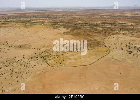 Antenna del Sahel, Ciad, Africa Foto Stock