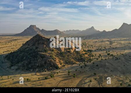 Antenna del Sahel, Ciad, Africa Foto Stock