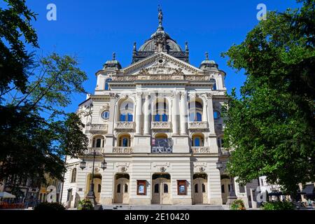 Teatro di Stato, Kosice o Kaschau, Slovacchia, Europa Foto Stock