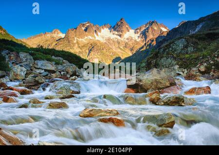 Fünffingerstöck, 2994m, Uri, Svizzera, Europa Foto Stock