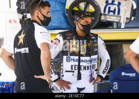 Quintanilla Pablo (chl), Husqvarna, Rockstar Energy Husqvarna Factory Racing, Moto, Bike, ritratto durante la prima tappa della Dakar 2021 tra Jeddah e Bisha, in Arabia Saudita il 3 gennaio 2021 - Foto Julien Delfosse / DPPI / LM Foto Stock