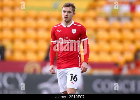 Luke Thomas of Barnsley - Norwich City v Barnsley, Sky Bet Championship, Carrow Road, Norwich, UK - 2 gennaio 2020 solo per uso editoriale - si applicano restrizioni DataCo Foto Stock