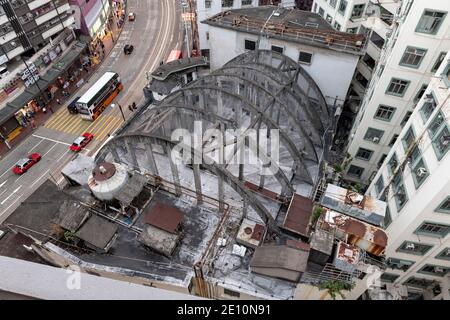 Hong Kong, Cina:06 Dic,2020. L'iconico Teatro di Stato di Hong Kong deve essere conservato sotto il piano di riqualificazione multimilionario del nuovo mondo. Miliardario A. Foto Stock