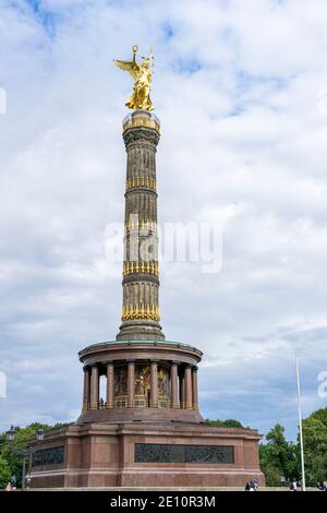 Berlin Colonna della Vittoria Foto Stock