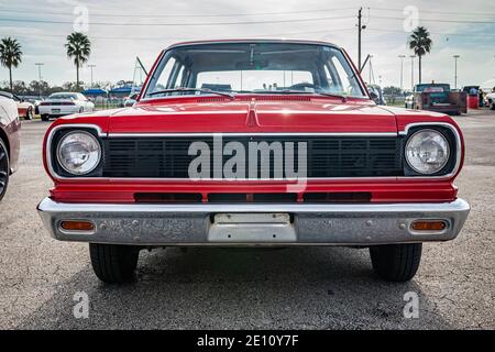 Daytona Beach, FL - 29 novembre 2020: 1969 AMC Rambler ad una mostra di auto locale. Foto Stock