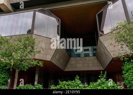 Splendido edificio dell'ambasciata ceca a Berlino Foto Stock