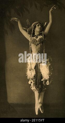 Emile otto Hoppé e Bert, Studies Serge Diaghilev's Russian Ballet, 1913. Il balletto russe Foto Stock