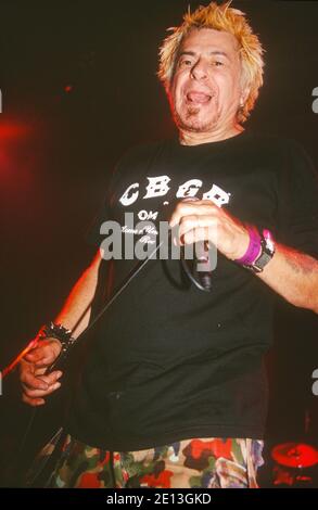 UK Subs in esibizione presso l'Astoria, 24 novembre 2001, Londra, Inghilterra, Regno Unito. Foto Stock