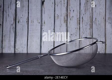 Setaccio in cucina. Foto Stock