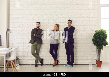 Gruppo internazionale multietnico d'affari, lavoro di squadra, concetto di cooperazione Foto Stock