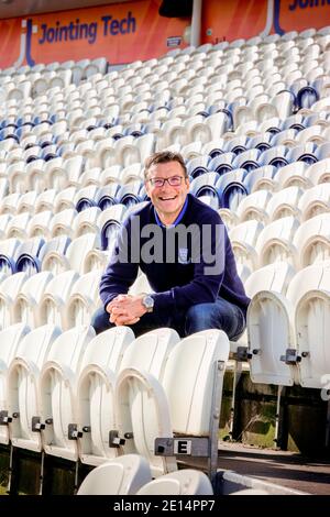 Rob Andrew CEO del Sussex County Cricket Club. Foto al campo di Hove 2020 settembre. Foto Stock