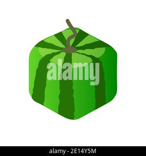 Icona cocomero per l'illustrazione del vettore Web Illustrazione Vettoriale
