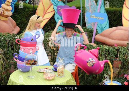 Patrice Leconte al Magical Moments Festival tenutosi a Disneyland Resort Paris a Marne-la-Vallee, Francia il 2 aprile 2011. Foto di Nicolas Briquet/ABACAPRESS.COM Foto Stock