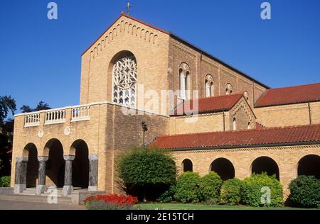 Chiesa, Mt Angel Abbey, Mt Angel, Oregon Foto Stock