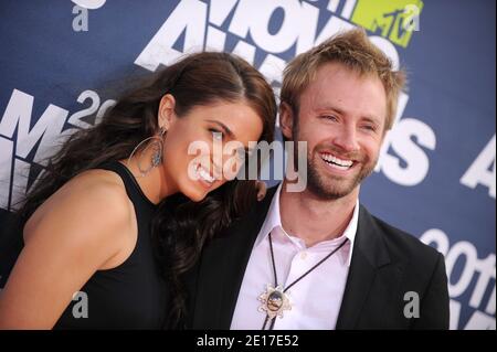 Paul McDonald e Nikki Reed partecipano ai MTV Movie Awards 2011 al Gibson Theatre di Los Angeles, CA, USA il 5 giugno 2011. Foto di Lionel Hahn/ABACAPRESS.COM Foto Stock