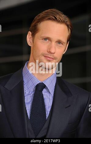 Alexander Skarsgard partecipa alla 4° edizione della stagione per la "True Blood" di HBO, tenutasi presso il Cinerama Dome di Hollywood, Los Angeles, CA, USA, California il 21 giugno 2011. Foto di Greylock/ABACAPRESS.COM Foto Stock