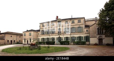 Un museo dedicato a Antoine de Saint-Exupery potrebbe finalmente vedere la luce nel 2014, nel castello di Saint-Maurice-de-Remens Francia, la casa d'infanzia dello scrittore e dell'airman, dove il progetto di ' Casa del Petit Prince ' è stato esposto mercoledì 29,2011 giugno. Foto di Vincent Dargent/ABACAPRESS.COM Foto Stock