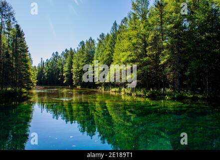 Viaggio estivo in Michigan Foto Stock