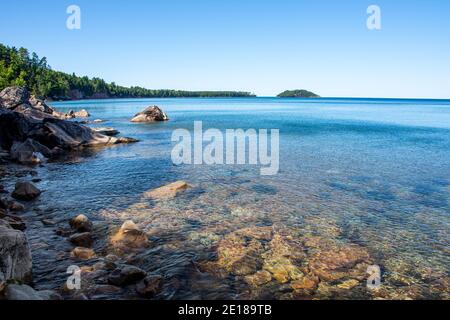 Viaggio estivo in Michigan Foto Stock