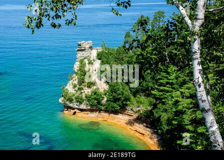 Viaggio estivo in Michigan Foto Stock