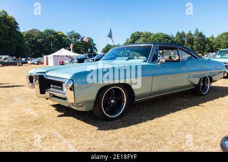 1960s Pontiac Catalina al classico show americano Stelle & strisce, Foto Stock