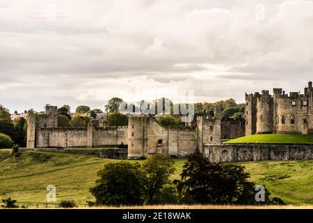 Old Potter castello Northumberland Raymond Boswell Foto Stock