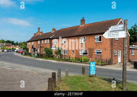 Immobili residenziali Westleton Suffolk UK Foto Stock