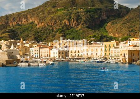 Lipari, Isole Eolie, Sicilia Foto Stock