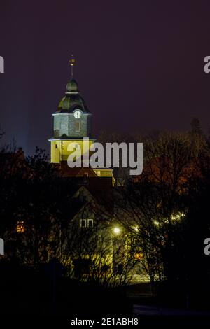 La chiesa storica di Herleshausen in Germania Foto Stock