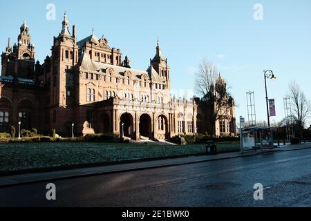 Kelvingrove Art Gallery, Glasgow. (Gennaio 2021) Foto Stock