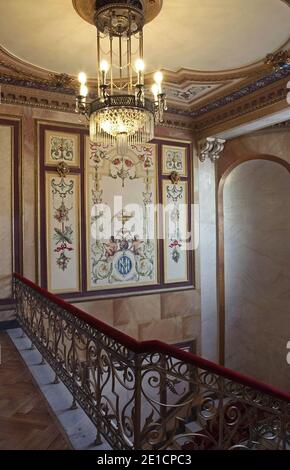 Herbst palazzo museo a Lodz. Polonia Foto Stock