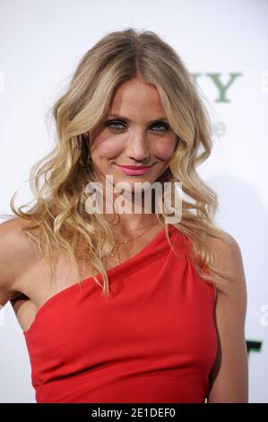 Il membro del cast Cameron Diaz arrivò per la prima "The Green Hornet 3D" al Mann's Chinese Theatre di Los Angeles, CA, USA il 10 gennaio 2011. Foto di Lionel Hahn/ABACAPRESS.COM Foto Stock