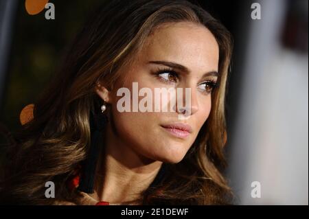 Il membro del cast Natalie Portman partecipa alla prima di Paramount Pictures 'No Strings Attached' al Regency Village Theatre di Los Angeles, 11 gennaio 2011. Foto di Lionel Hahn/AbacaUsa.com Foto Stock